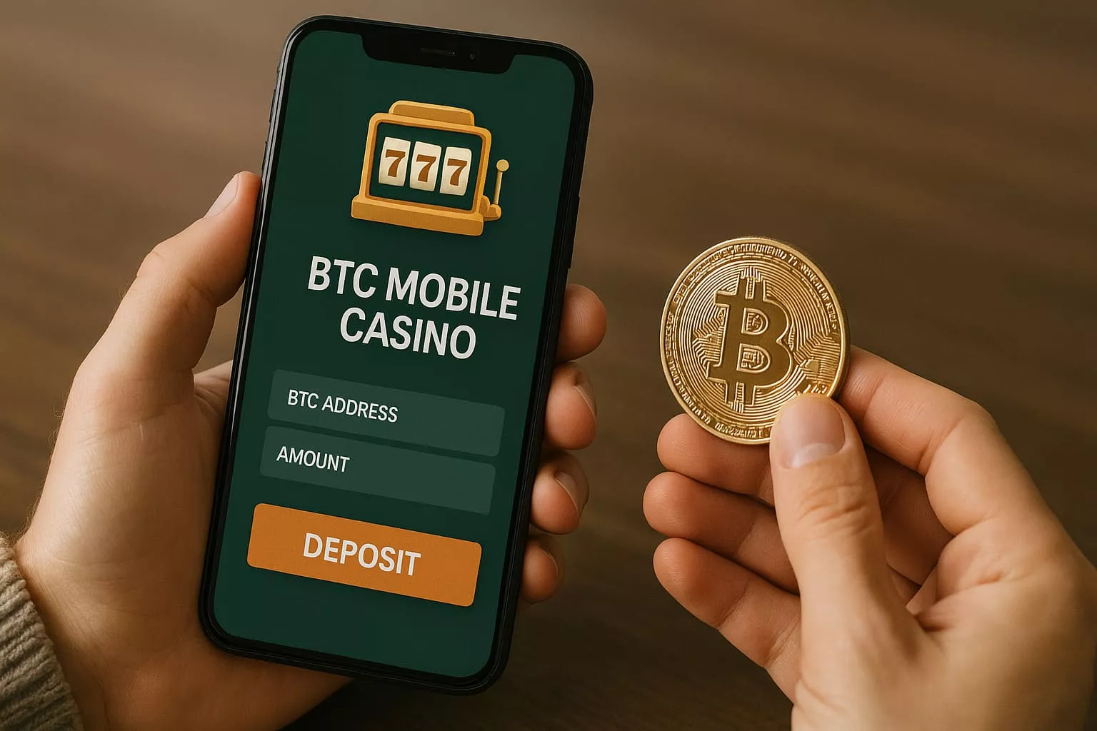 BTC mobile casino