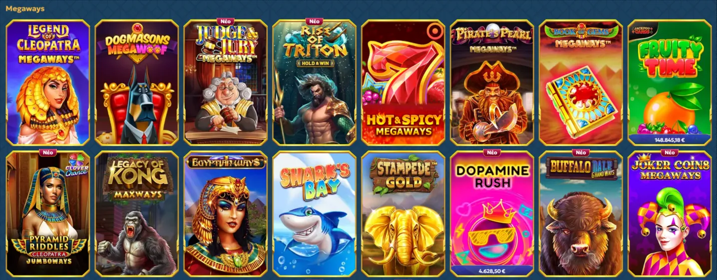Casea καζίνο Παιχνίδια — Slots & Live